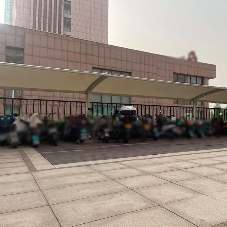 新宾膜结构电动车棚