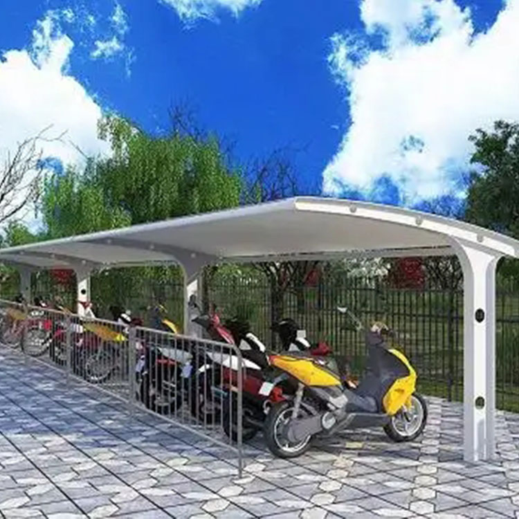 新宾膜结构电动车棚