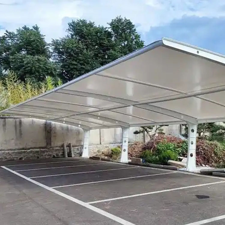 新宾膜结构汽车棚