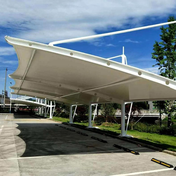 新宾膜结构汽车棚