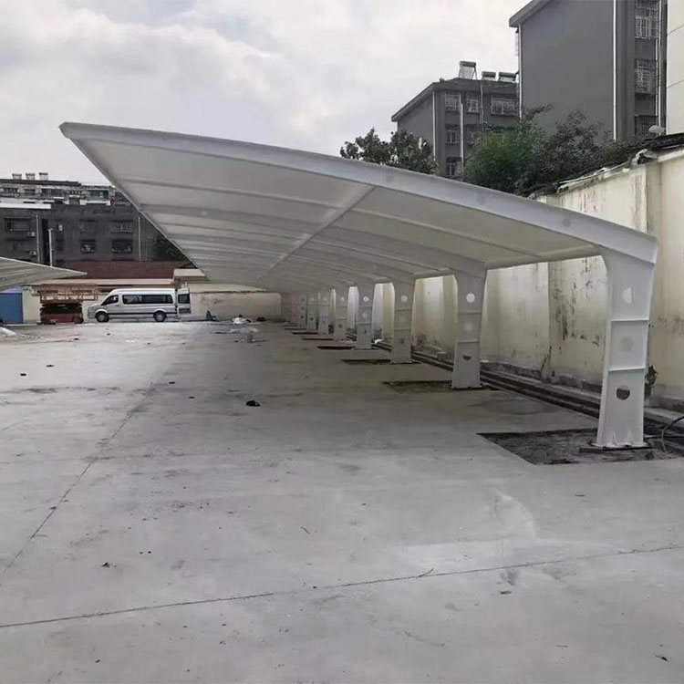 新宾膜结构汽车棚